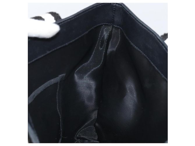 Borsa Tote in Tela Nera GUCCI 140691 Auth ep13293 Nero - vista 16