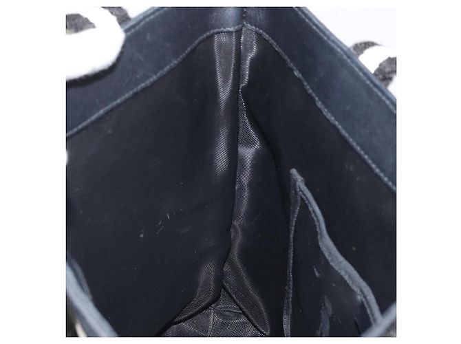 Borsa Tote in Tela Nera GUCCI 140691 Auth ep13293 Nero - vista 17