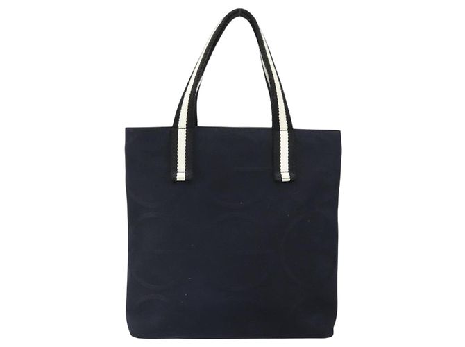 Borsa Tote in Tela Nera GUCCI 140691 Auth ep13293 Nero - vista 2