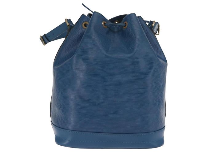 LOUIS VUITTON Bolsa de Hombro Epi Noe Azul Toledo M44005 LV Auth ep13154 - vista 2
