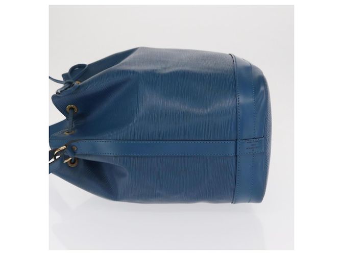 LOUIS VUITTON Bolsa de Hombro Epi Noe Azul Toledo M44005 LV Auth ep13154 - vista 4