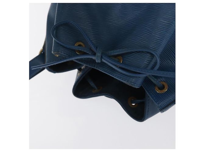 LOUIS VUITTON Bolsa de Hombro Epi Noe Azul Toledo M44005 LV Auth ep13154 - vista 6
