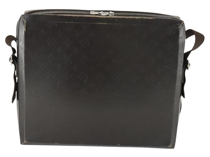 LOUIS VUITTON Monogram Spitze Steve Schultertasche Braun M46530 LV Auth 163052 - Ansicht 13