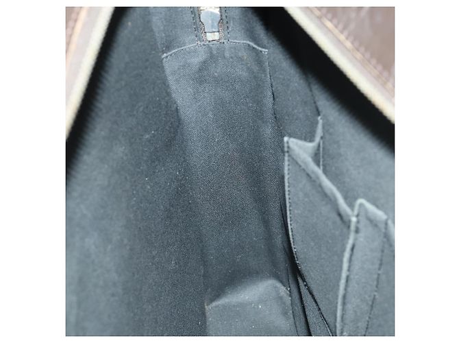 LOUIS VUITTON Monogram Spitze Steve Schultertasche Braun M46530 LV Auth 163052 - Ansicht 19