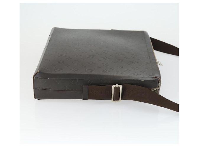 LOUIS VUITTON Monogram Spitze Steve Schultertasche Braun M46530 LV Auth 163052 - Ansicht 3