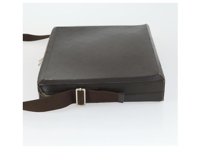 LOUIS VUITTON Monogram Spitze Steve Schultertasche Braun M46530 LV Auth 163052 - Ansicht 4