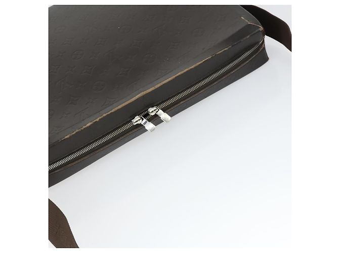 LOUIS VUITTON Monogram Spitze Steve Schultertasche Braun M46530 LV Auth 163052 - Ansicht 6