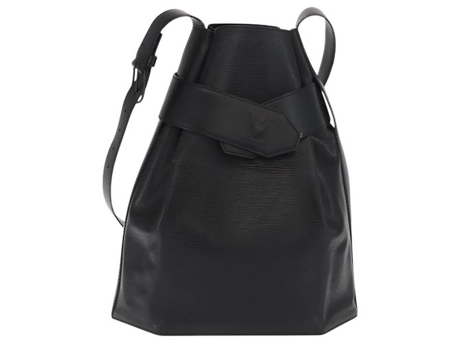 LOUIS VUITTON Borsa a Spalla Epi GM Nera M80155 LV Auth 169288 Nero - vista 13