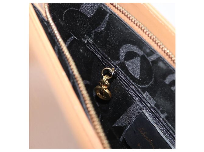 Borsa a Spalla Salvatore Ferragamo in Pelle Marrone Oro Auth 170324 D'oro - vista 21