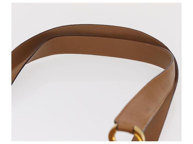 Borsa a Spalla Salvatore Ferragamo in Pelle Marrone Oro Auth 170324 D'oro - vista 9