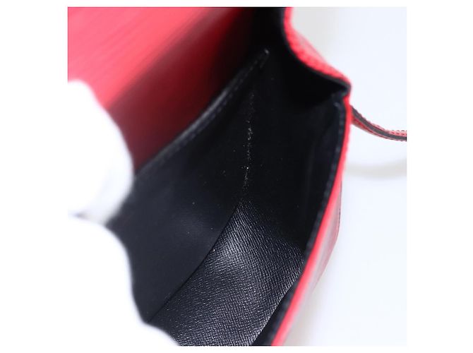 LOUIS VUITTON Borsa a Spalla Epi Saint Cloud PM Rossa M52217 LV Auth bs32747 Rosso - vista 20