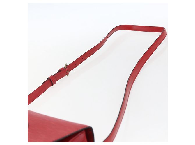 LOUIS VUITTON Borsa a Spalla Epi Saint Cloud PM Rossa M52217 LV Auth bs32747 Rosso - vista 8