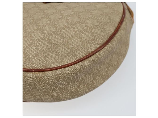 Céline Borsa a Spalla in Tela Macadam CELINE PVC Beige Auth bs33069 - vista 10