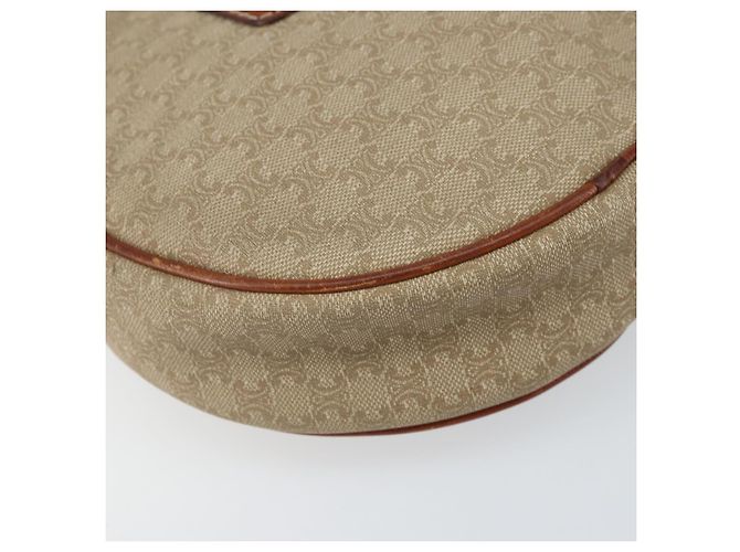 Céline Borsa a Spalla in Tela Macadam CELINE PVC Beige Auth bs33069 - vista 11