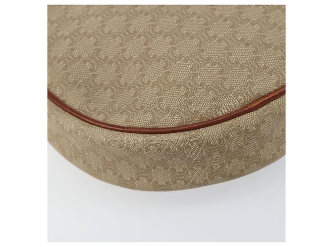 Céline Borsa a Spalla in Tela Macadam CELINE PVC Beige Auth bs33069 - vista 13