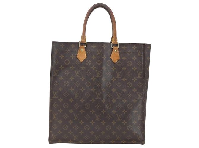LOUIS VUITTON Borsa Sac Plat Monogram M51140 LV Auth hk3417 Monogramma - vista 13