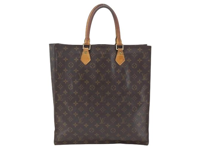 LOUIS VUITTON Borsa Sac Plat Monogram M51140 LV Auth hk3417 Monogramma - vista 2