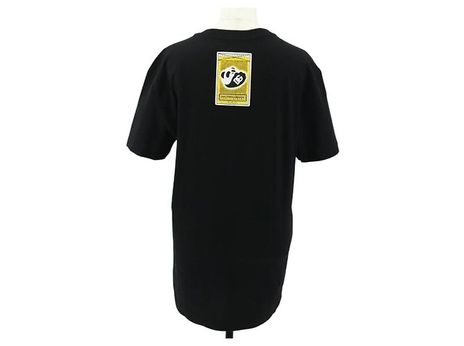Dolce & Gabbana DOLCE&GABBANA D&G ~ Camiseta de algodón Jujutsu Kaisen PANDA Negra Auth 149884M - vista 2