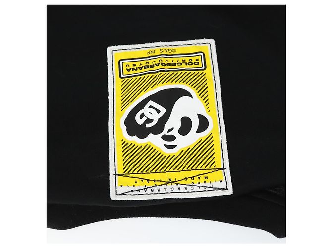 Dolce & Gabbana DOLCE&GABBANA D&G ~ Camiseta de algodón Jujutsu Kaisen PANDA Negra Auth 149884M - vista 6