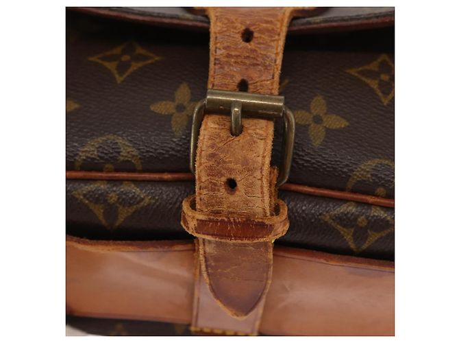 LOUIS VUITTON Borsa a Spalla Monogram Cartouchiere MM M51253 LV Auth ka2138 Monogramma - vista 10