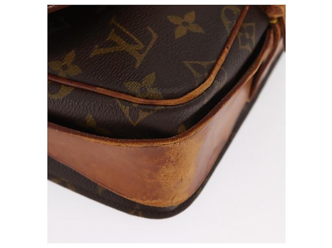 LOUIS VUITTON Borsa a Spalla Monogram Cartouchiere MM M51253 LV Auth ka2138 Monogramma - vista 14
