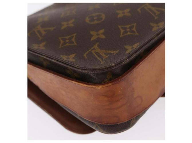 LOUIS VUITTON Borsa a Spalla Monogram Cartouchiere MM M51253 LV Auth ka2138 Monogramma - vista 16