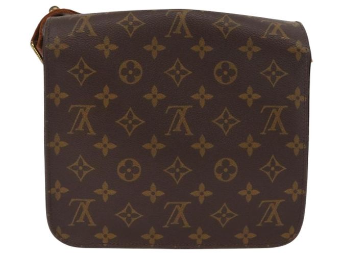 LOUIS VUITTON Borsa a Spalla Monogram Cartouchiere MM M51253 LV Auth ka2138 Monogramma - vista 2