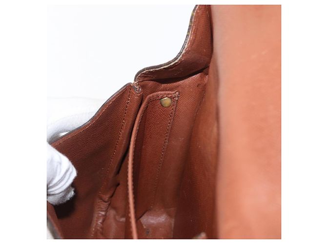 LOUIS VUITTON Borsa a Spalla Monogram Cartouchiere MM M51253 LV Auth ka2138 Monogramma - vista 22