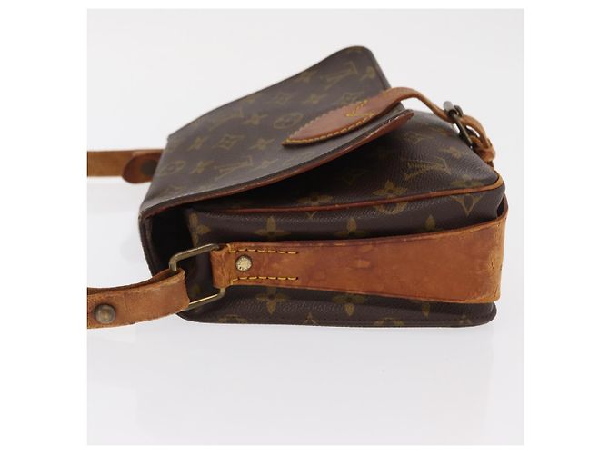 LOUIS VUITTON Borsa a Spalla Monogram Cartouchiere MM M51253 LV Auth ka2138 Monogramma - vista 4