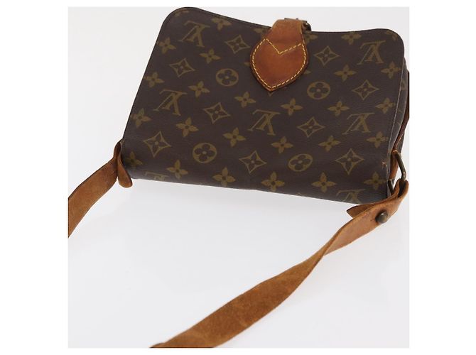 LOUIS VUITTON Borsa a Spalla Monogram Cartouchiere MM M51253 LV Auth ka2138 Monogramma - vista 6