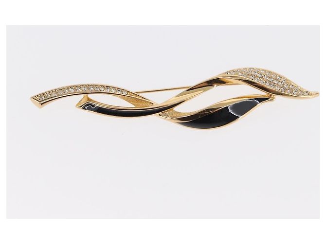 Accessori Christian Dior set di 3 in metallo tono oro Auth ka2086 - vista 2