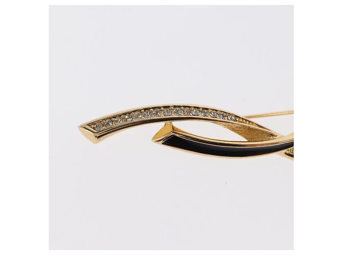 Accessori Christian Dior set di 3 in metallo tono oro Auth ka2086 - vista 3