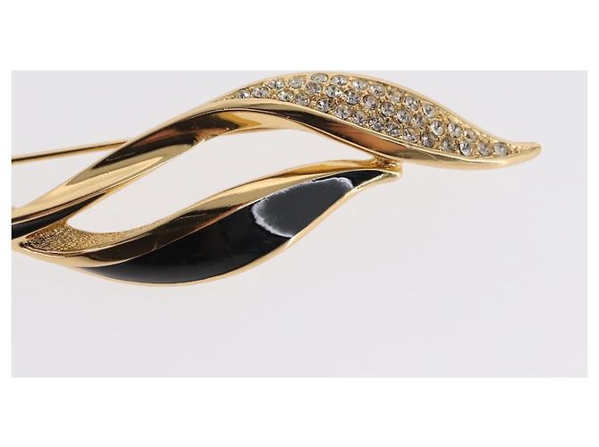 Accessori Christian Dior set di 3 in metallo tono oro Auth ka2086 - vista 4