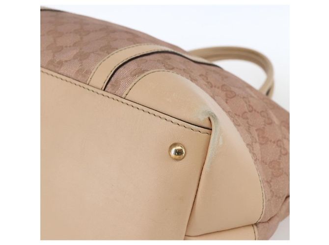 GUCCI Borsa Tote Lovely Rosa Oro 257068 Auth ka2044 D'oro - vista 10