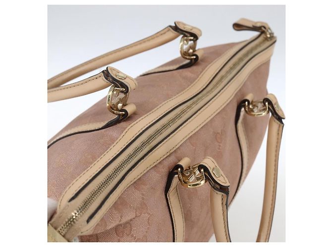 GUCCI Borsa Tote Lovely Rosa Oro 257068 Auth ka2044 D'oro - vista 6
