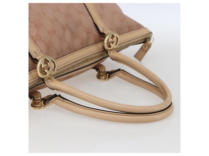 GUCCI Borsa Tote Lovely Rosa Oro 257068 Auth ka2044 D'oro - vista 7