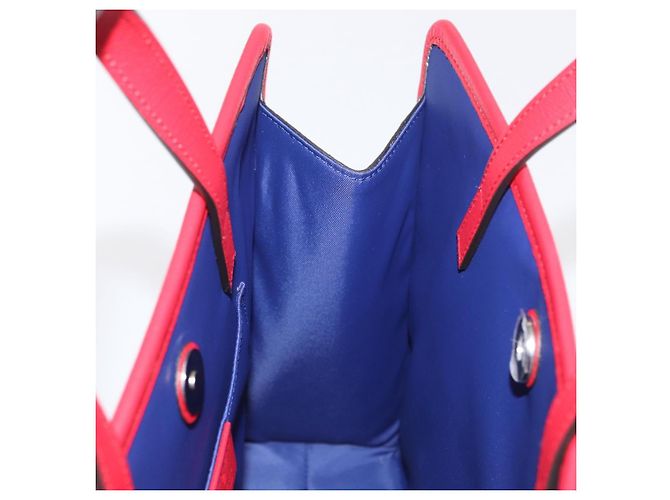 Borsa Tote GUCCI PVC Blu Navy Argento 605614 Auth 159842M - vista 17