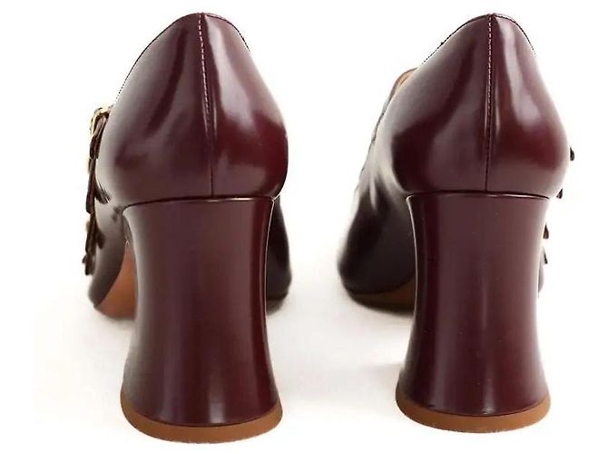 Chloé Tacchi bordeaux Bordò - vista 2