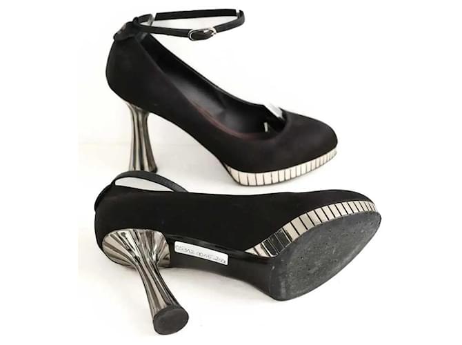 Chanel Tacchi neri Nero - vista 7