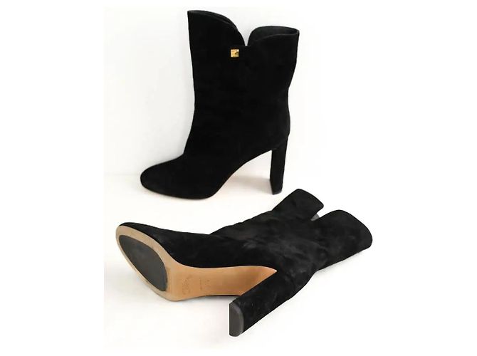 Autre Marque Botas negras Negro - vista 5