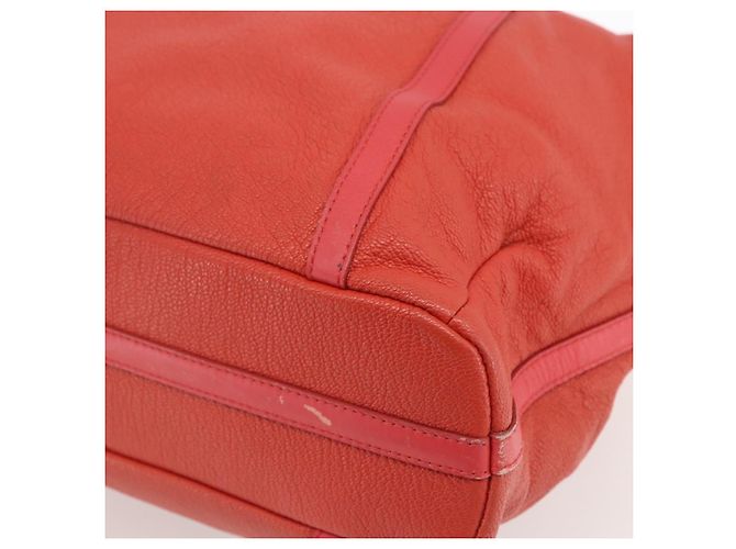 Bulgari Borsa a mano BVLGARI in pelle rosa e oro Auth BA9905 D'oro - vista 15