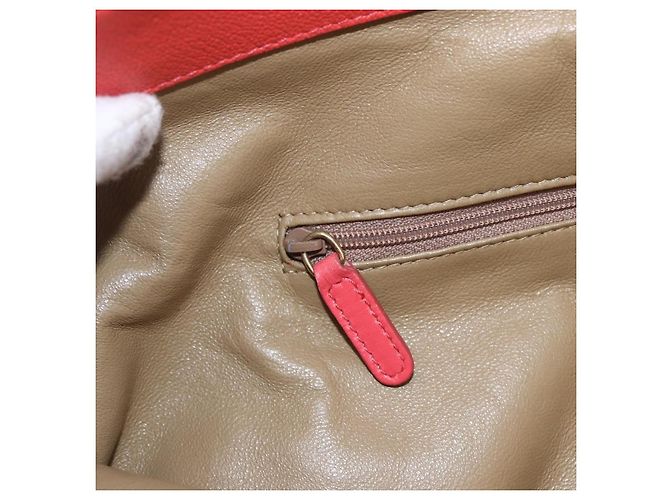 Bulgari Borsa a mano BVLGARI in pelle rosa e oro Auth BA9905 D'oro - vista 18