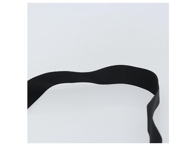 Borsa a Spalla PRADA in Nylon Pelle Nera Argento Autentica 169453 Nero - vista 8