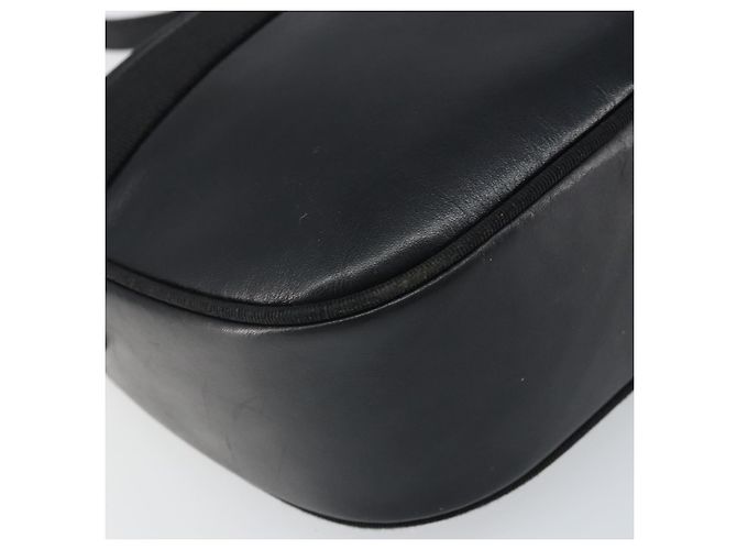 Borsa a Spalla Salvatore Ferragamo in Pelle Nera e Oro Auth BA9913 Nero D'oro - vista 11