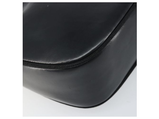 Borsa a Spalla Salvatore Ferragamo in Pelle Nera e Oro Auth BA9913 Nero D'oro - vista 13
