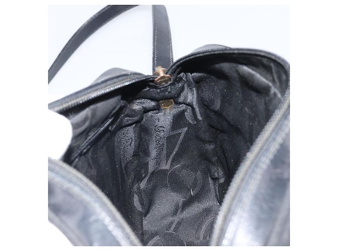 Borsa a Spalla Salvatore Ferragamo in Pelle Nera e Oro Auth BA9913 Nero D'oro - vista 18