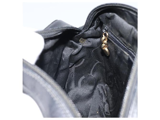 Borsa a Spalla Salvatore Ferragamo in Pelle Nera e Oro Auth BA9913 Nero D'oro - vista 19