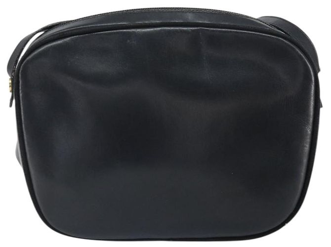 Borsa a Spalla Salvatore Ferragamo in Pelle Nera e Oro Auth BA9913 Nero D'oro - vista 3