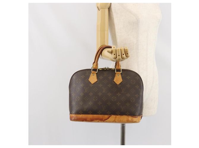 LOUIS VUITTON Borsa a Mano Monogram Alma M51130 LV Auth 170616 Monogramma - vista 21