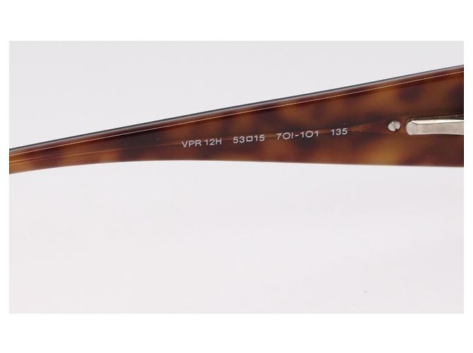 Gafas PRADA de plástico marrón Auth bs33046 Castaño - vista 12